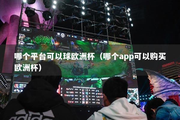 哪个平台可以球欧洲杯（哪个app可以购买欧洲杯）