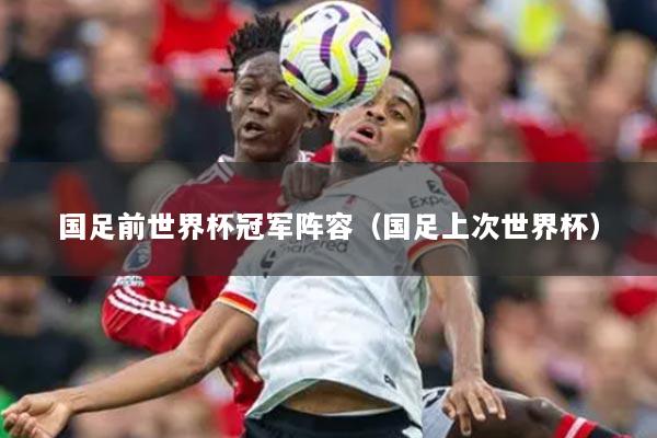 国足前世界杯冠军阵容（国足上次世界杯）